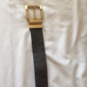 Reversible two-tone brown Michael Kors Belt